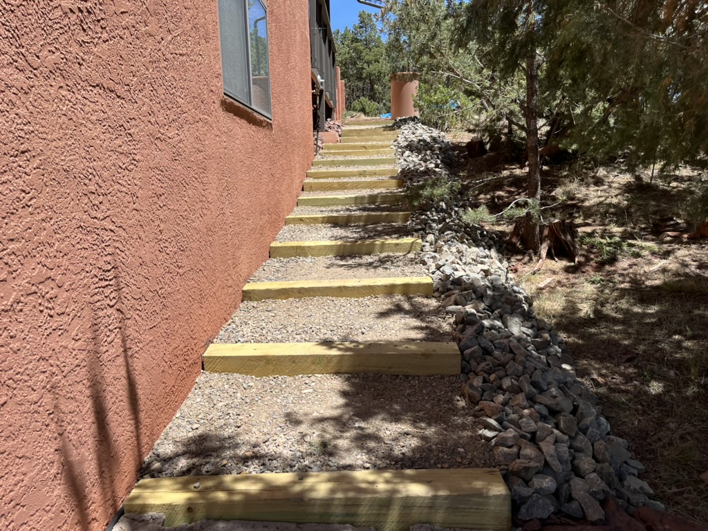 Custom Walkway Installation