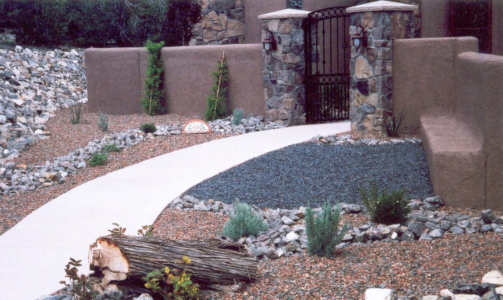 Covered Patio with Mountain Views