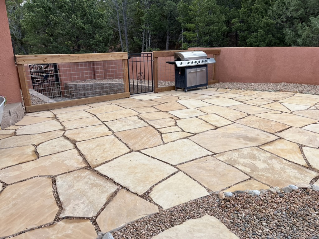 Flagstone Patio Project